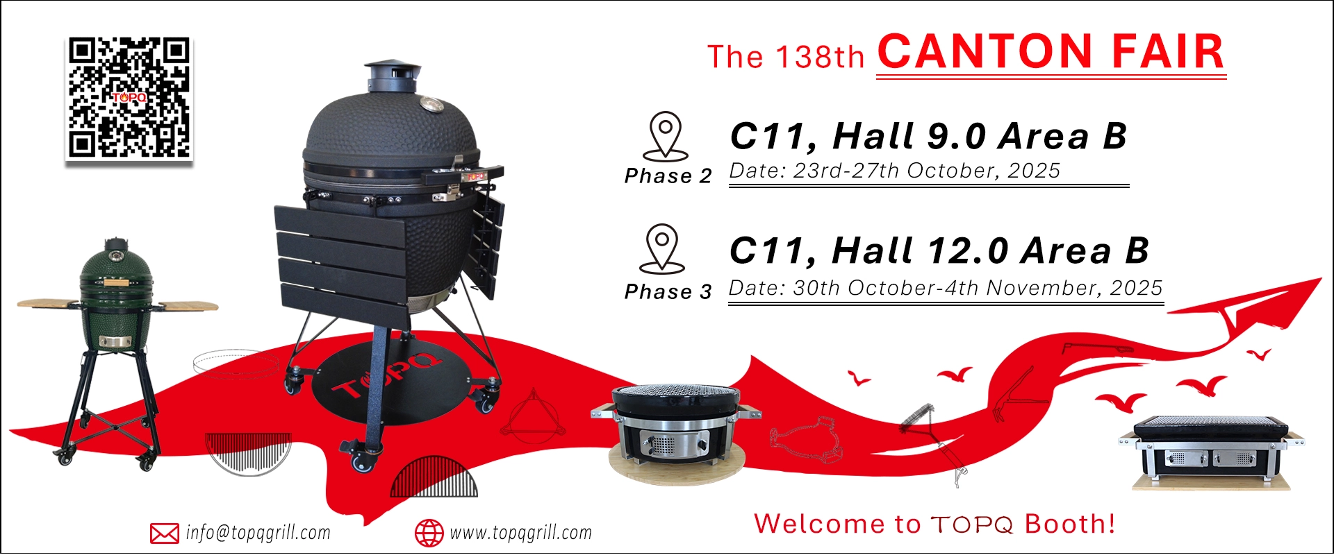 Welcome to TOPQ booth at the 138th Canton Fair
