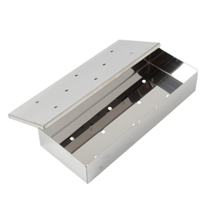 TOPQ Wood Chip Smoker Box