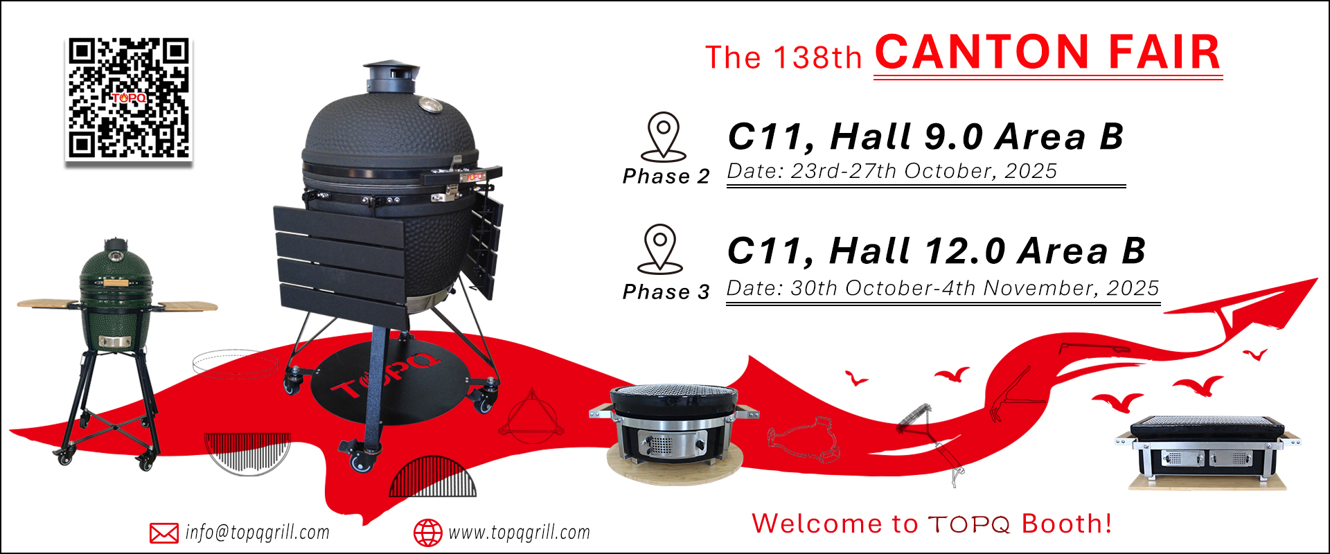 Welcome to TOPQ booth at the 138th Canton Fair
